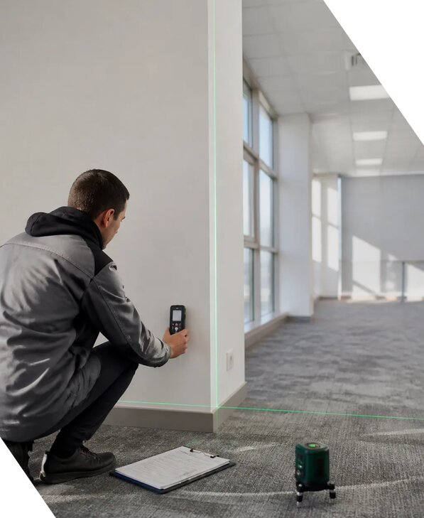 Приемка офиса после ремонта и проверка качества работ в Тихорецке