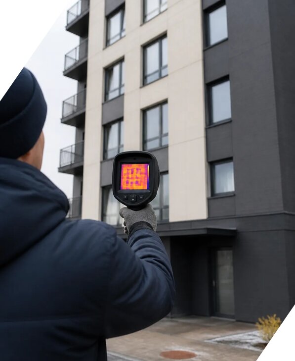 Тепловизионное обследование зданий в Тихорецке от 5154 р. | ЭкспертизаРоссия